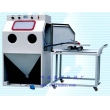 XZ-9080F推車轉(zhuǎn)盤(pán)噴砂機(jī)，轉(zhuǎn)盤(pán)式噴砂機(jī)，手動(dòng)噴砂機(jī)
