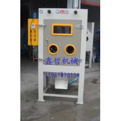 XZ-1010-2雙槍滾筒自動噴砂機(jī)，滾籃式噴砂機(jī)，自動噴砂機(jī)